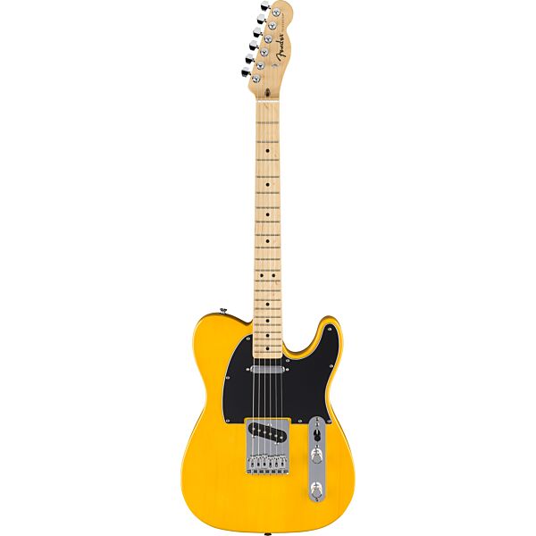 Standard Telecaster®, Maple Fingerboard, Black Pic