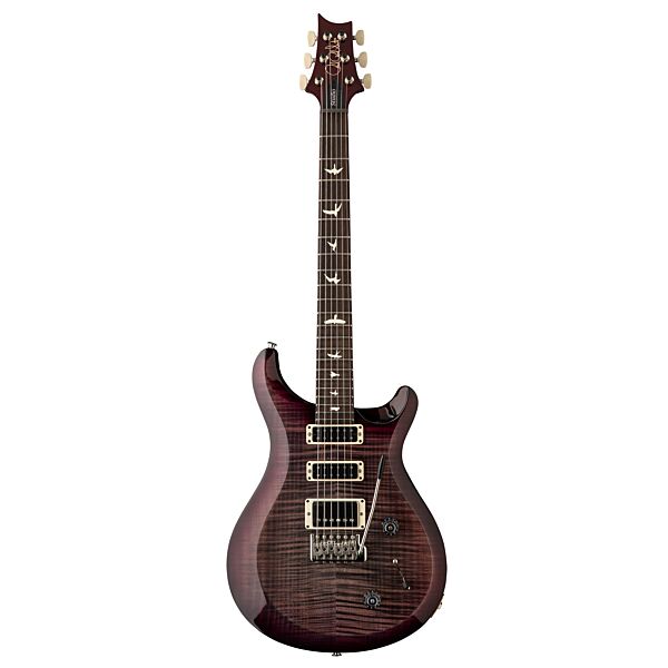 PRS S2 STUDIO FADED GRAY BLACK PURPLE BURST