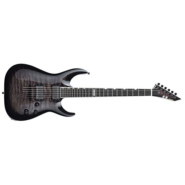 ESP E-II HORIZON NT-II - SEE THRU BLACK SUNBURST -