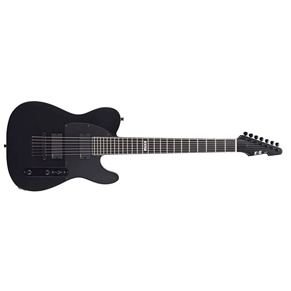 ESP E-II T-B7 BARITONE - BLACK SATIN - C/ESTUCHE