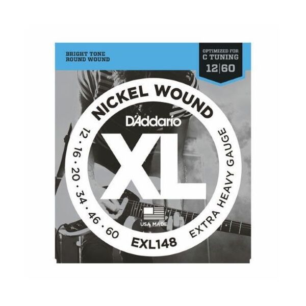 D'ADDARIO J CUERDAS  EXL-148 XL EXTRA HEAVY 12-60