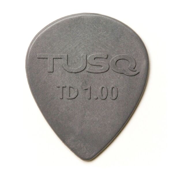 GRAPHTECH TUSQ Tear Drop Pick 1mm Gray (Deep) 6 Pack