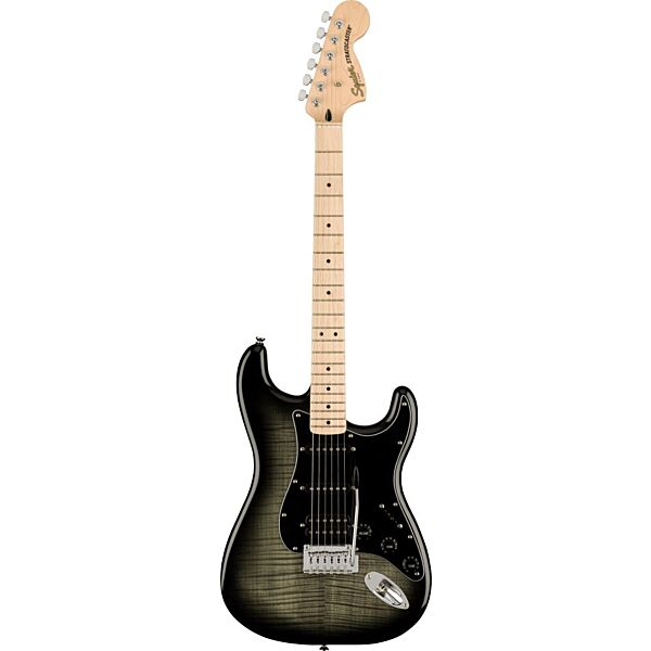 SQUIER GUIT EL SQUIER STRATO AFFINITY FMT HSS BLACK BS MP