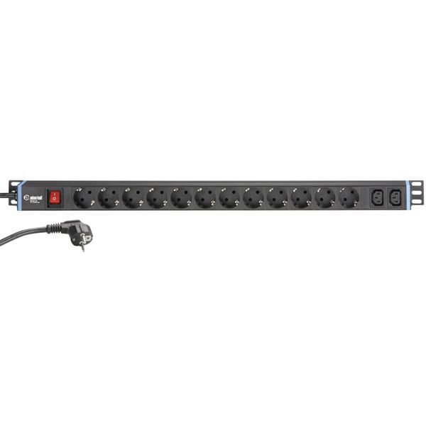 Adam Hall Power Strip 12 Sockets