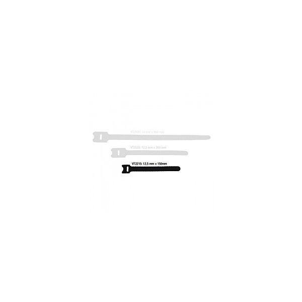 Adam Hall Accesories VT2215 Velcro 150 x22 mm Negro ( Unidad )