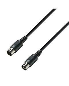 Adam Hall Cable MIDI 1,5m Negro