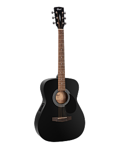 CORT Guitarra Acústica Af510E Bks