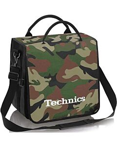 Technics BackBag Camuflaje Verde - Blanco