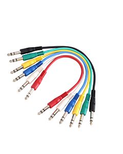 Adam Hall Cable Patch Cable Set 6.3 mm 1,2m