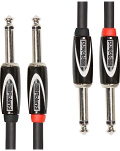 Roland RCC-10-2814 Black Dual Jack - Jack 3m
